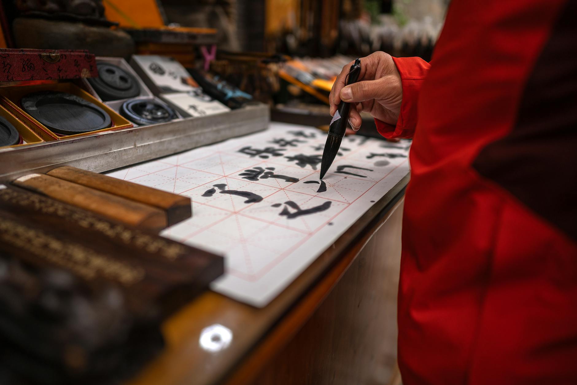 chinese calligraphy in China