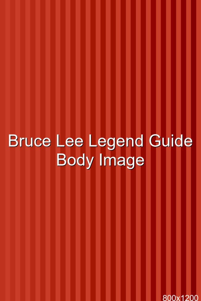 Bruce Lee Legend Guide