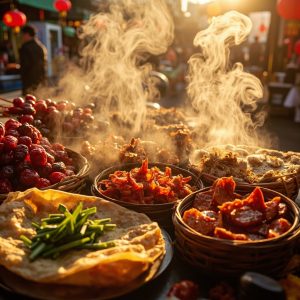 Chinese Street Food Popular Snacks
