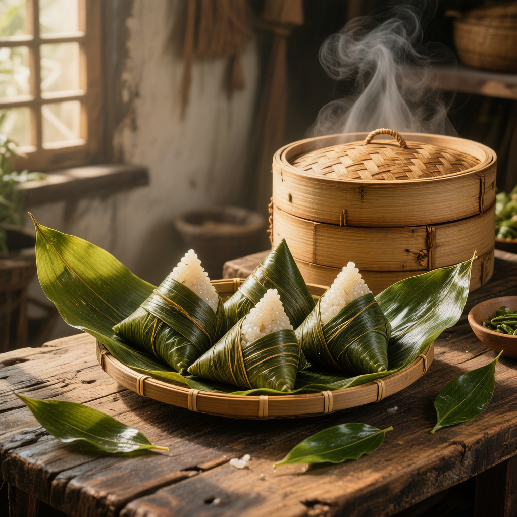 Zongzi Sticky Rice Dumplings