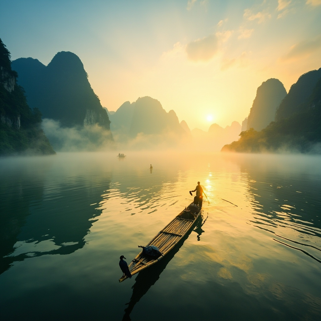 Guilin: Limestone Karst Peaks and the Li River Dream