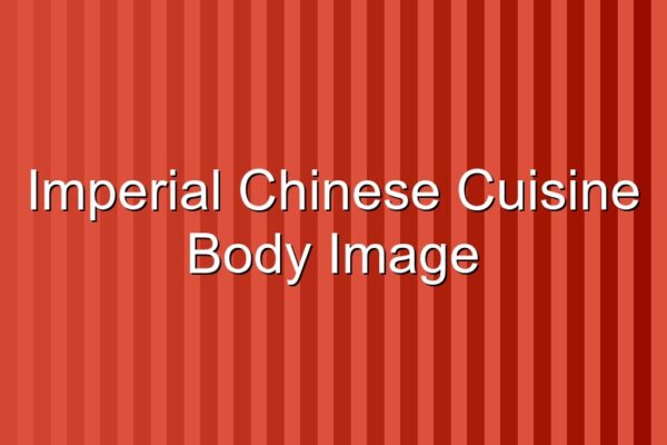 Imperial Chinese Cuisine