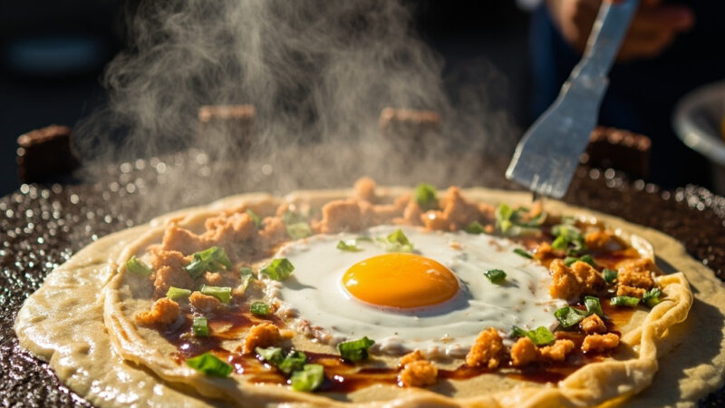 Jianbing: China’s Most Beloved Street Breakfast Crepe