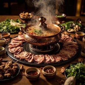 Mongolian Hot Pot: Lamb, Capital and the Brotherhood of Fire