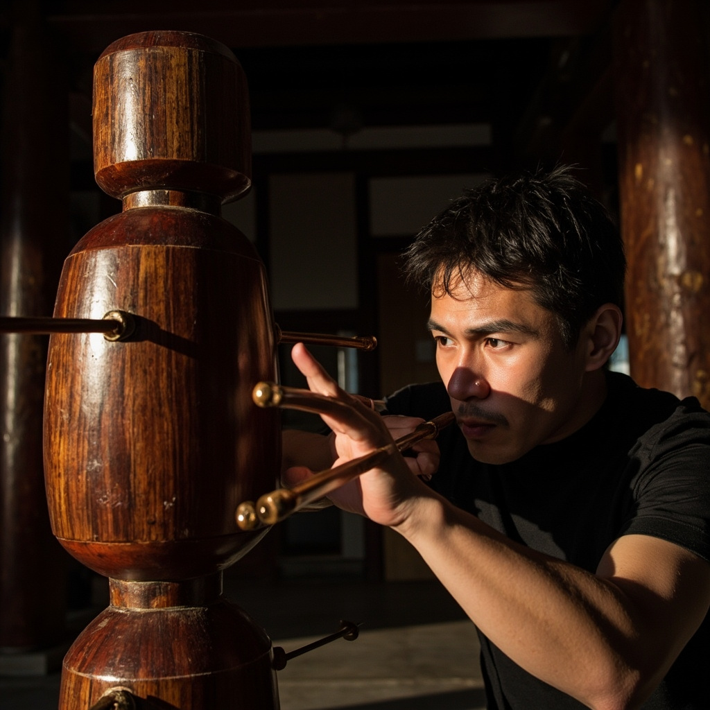 Wing Chun Wooden Dummy: The Long Bridge and Centerline Theory