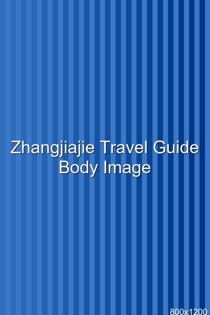 Zhangjiajie National Forest Park Guide